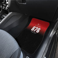 Mate Ma'a Tonga Car Mats Traditional Warrior and Ngatu Art Pattern LT03 - Polynesian Pride