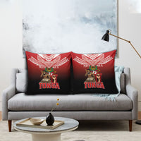Mate Ma'a Tonga Pillow Cover Traditional Warrior and Ngatu Art Pattern LT03 - Polynesian Pride