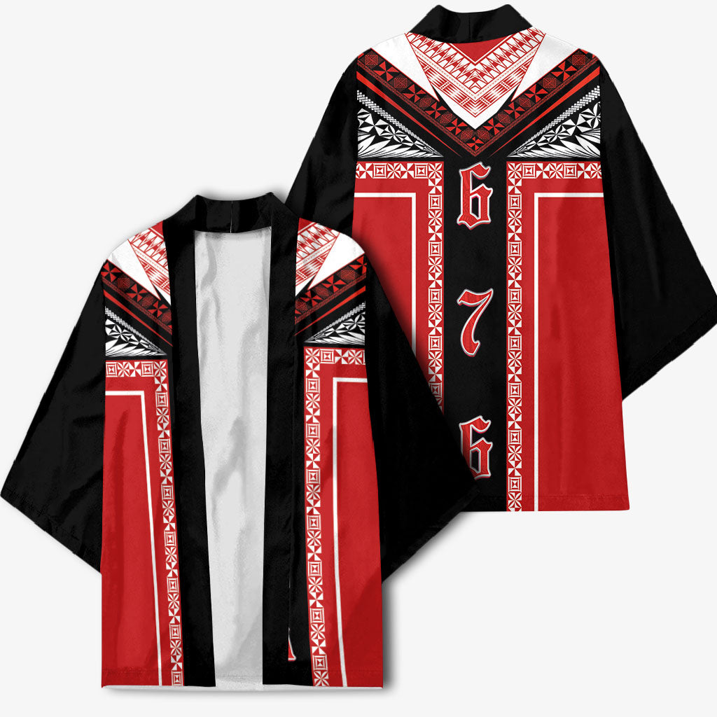 Tonga Kimono Tribal Pacific Ngatu Motif LT03 - Polynesian Pride