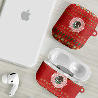 Mexico Merry Christmas AirPods Case Mexican Cultural Emblem Xmas Style - Polynesian Pride