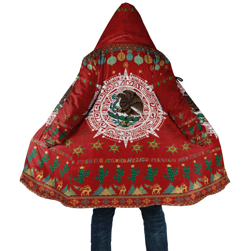 Mexico Merry Christmas Cloak Mexican Cultural Emblem Xmas Style - Polynesian Pride