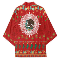 Mexico Merry Christmas Kimono Mexican Cultural Emblem Xmas Style - Polynesian Pride