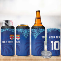 Custom Fiji Football-Towards World Cup 2026 4 in 1 Can Cooler Tumbler