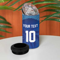 Custom Fiji Football-Towards World Cup 2026 4 in 1 Can Cooler Tumbler