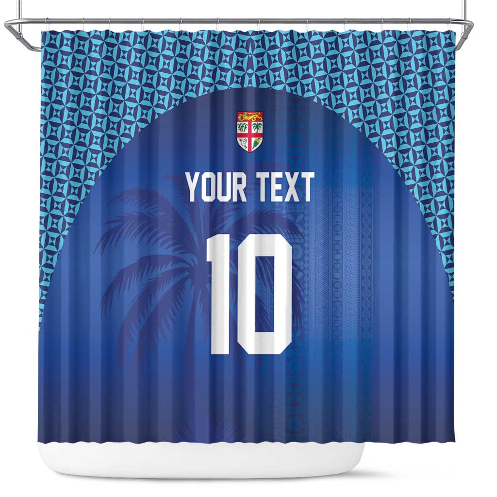 Custom Fiji Football-Towards World Cup 2026 Shower Curtain