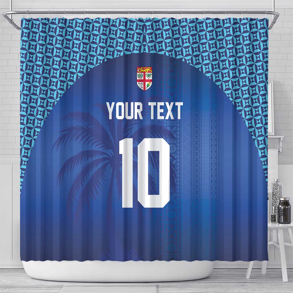 Custom Fiji Football-Towards World Cup 2026 Shower Curtain