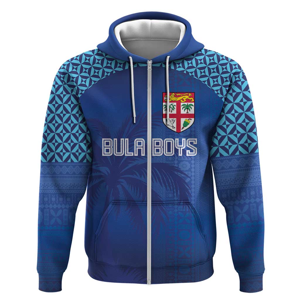 Custom Fiji Football-Towards World Cup 2026 Zip Hoodie