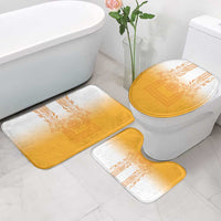 Philippines Barong Style Bathroom Set with Polynesian Art and Leaf Motif Yellow Color LT03 - Polynesian Pride