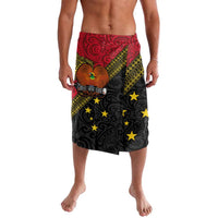 Papua new Guinea Goroka Show Lavalava Bird-of-paradise and Melanesian Tattoo Pattern