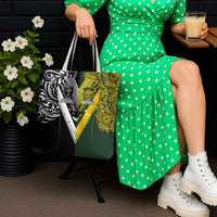 Aotearoa Australia Rugby Tote Bag Maori and Aboriginal Art Sporty Style - Polynesian Pride