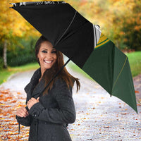 Aotearoa Australia Rugby Umbrella Maori and Aboriginal Art Sporty Style - Polynesian Pride