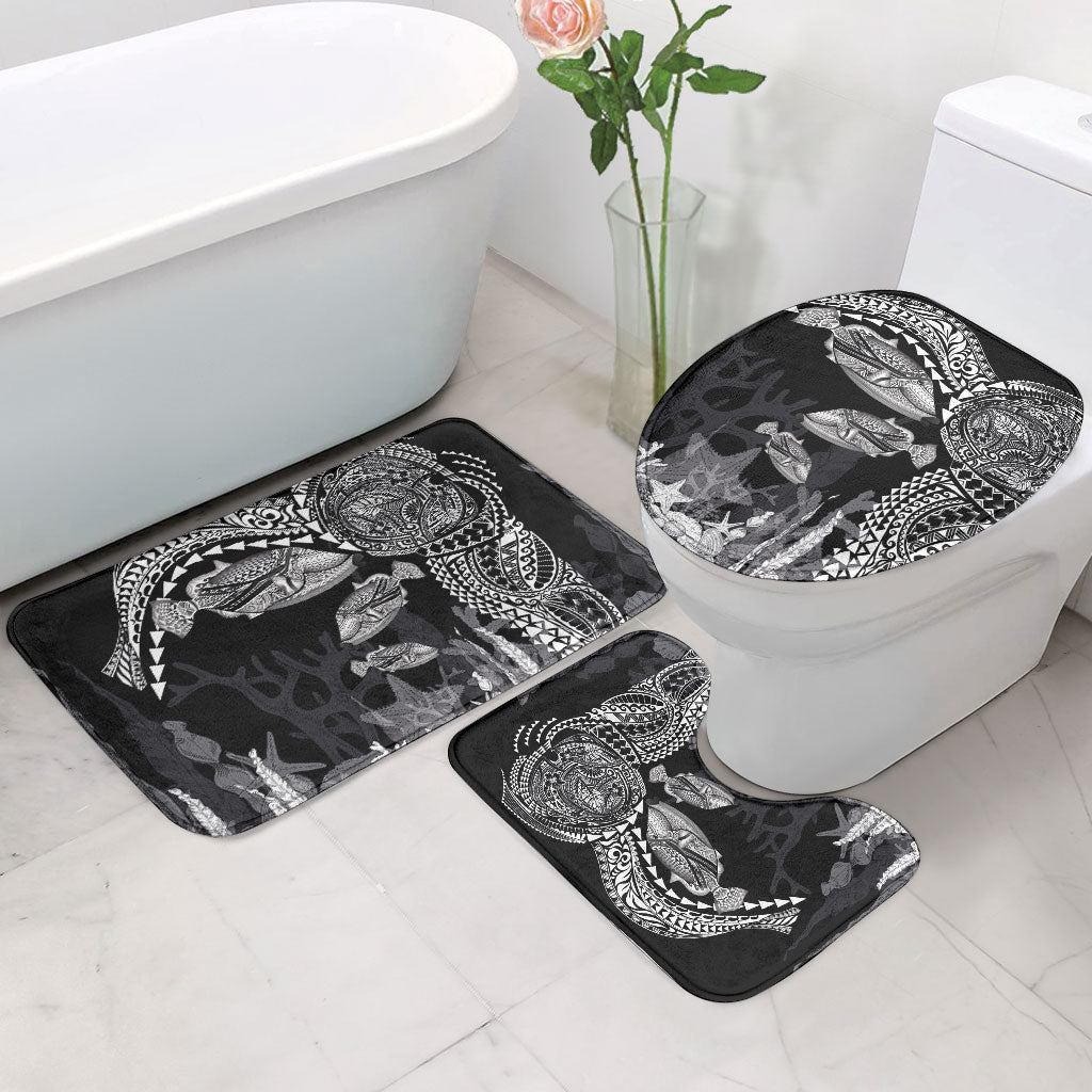 Hawaiian Reef Triggerfish Bathroom Set Polynesian Art with Tribal Humuhumunukunukuapua'a LT03 - Polynesian Pride