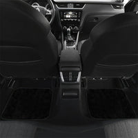Hawaiian Reef Triggerfish Car Mats Polynesian Art with Tribal Humuhumunukunukuapua'a LT03 Set 2pcs - Back Black - Polynesian Pride