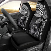 Hawaiian Reef Triggerfish Car Seat Cover Polynesian Art with Tribal Humuhumunukunukuapua'a LT03 - Polynesian Pride