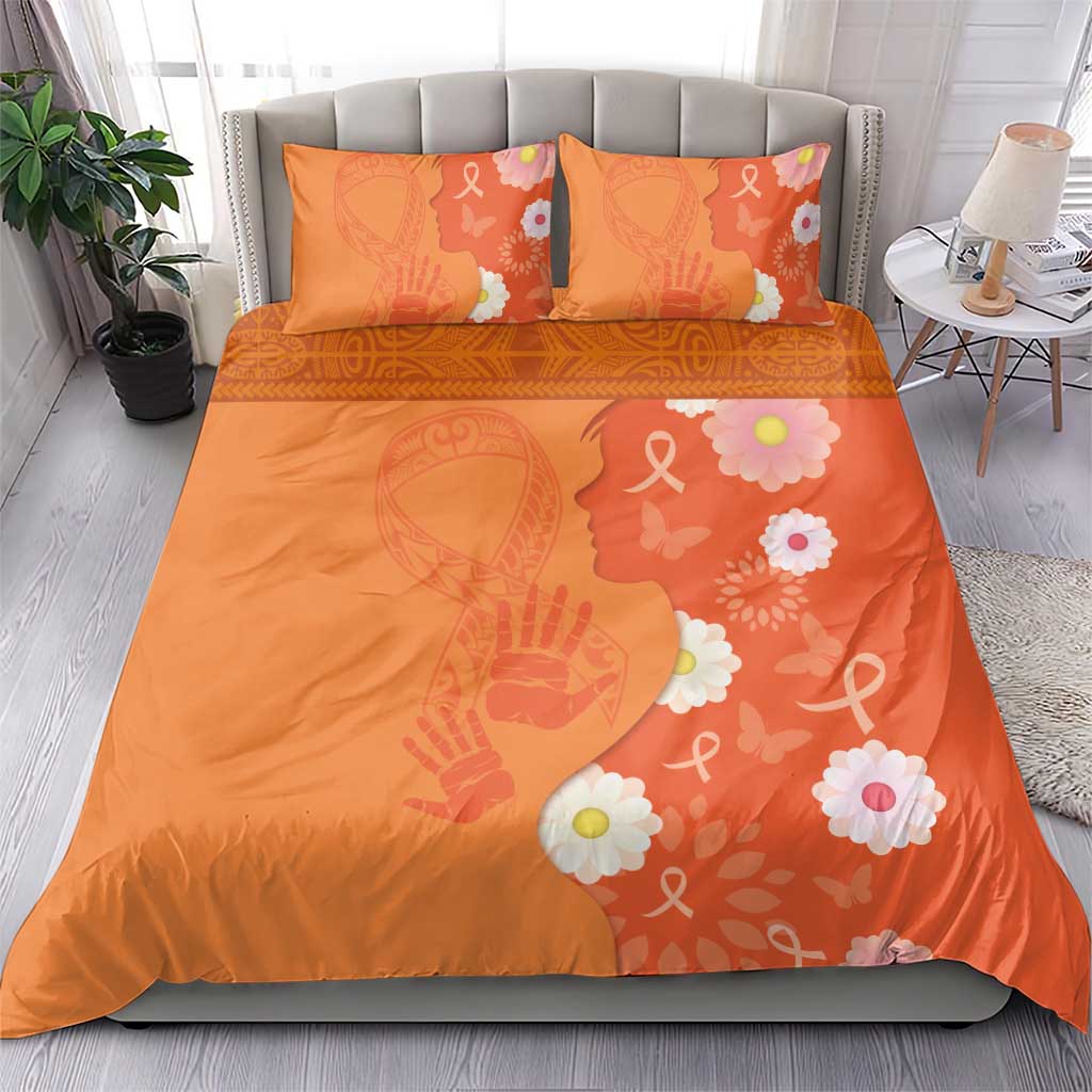 International Day for the Elimination of Violence Against Women Bedding Set Polynesian Pattern LT03 - Polynesian Pride