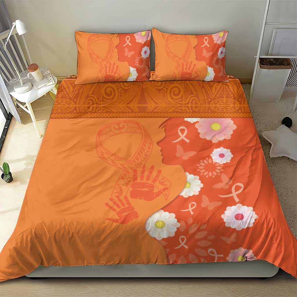 International Day for the Elimination of Violence Against Women Bedding Set Polynesian Pattern LT03 - Polynesian Pride