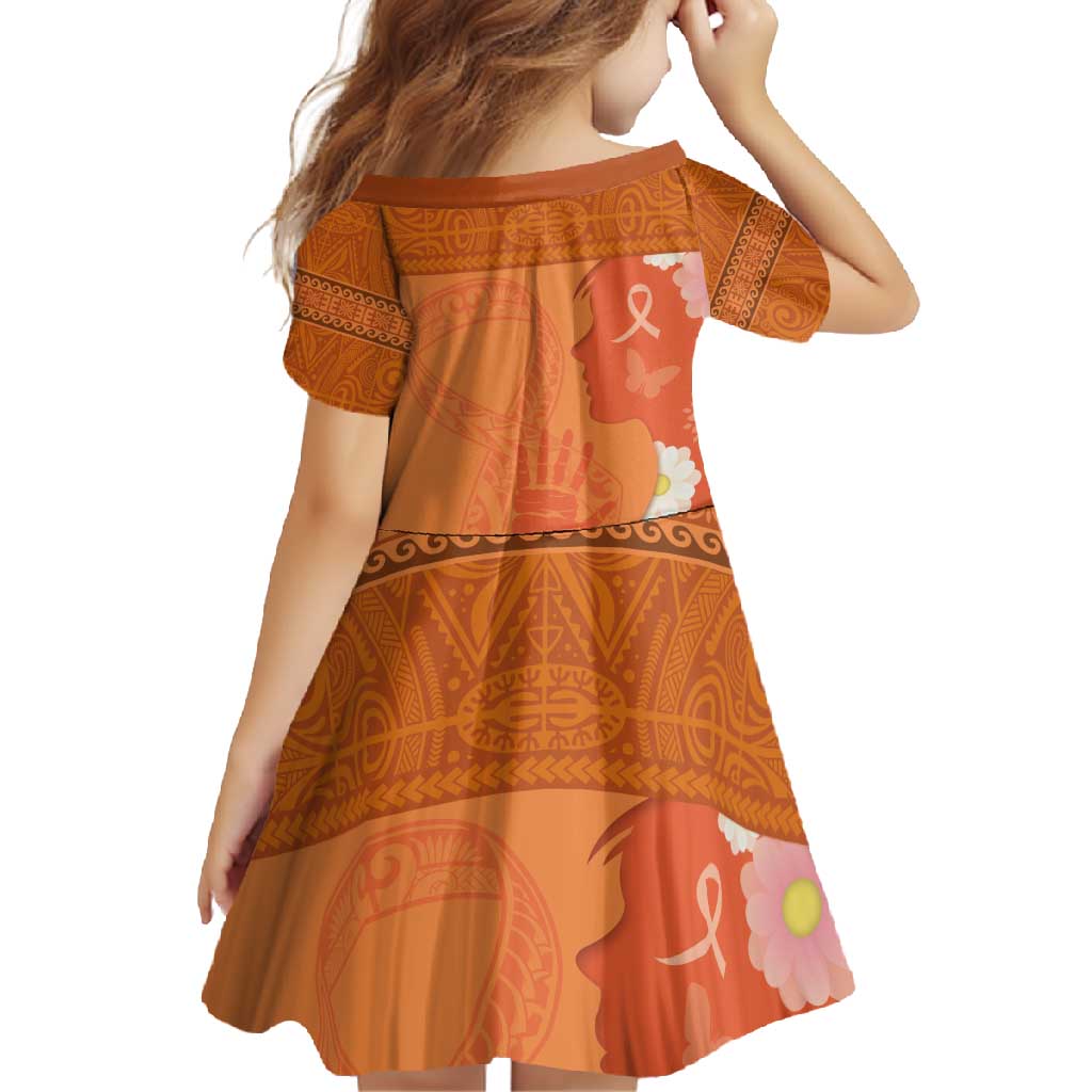 International Day for the Elimination of Violence Against Women Family Matching Summer Maxi Dress and Hawaiian Shirt Polynesian Pattern