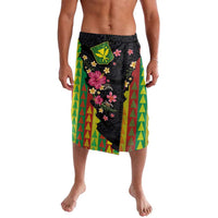 Hawaiian Independence Day Lavalava Kanaka Maoli Symbols With Tapa Motifs and Tropical Plants - Polynesian Pride