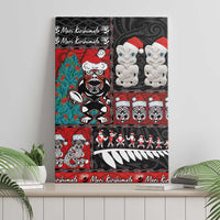 New Zealand Christmas Canvas Wall Art Maori Christmas Spirit - Meri Kirihimete