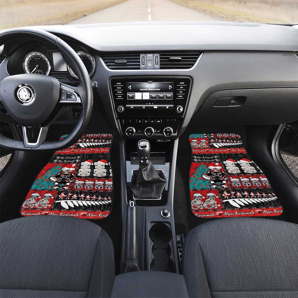 New Zealand Christmas Car Mats Maori Christmas Spirit - Meri Kirihimete