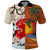 Pan-Pacific Festival Polo Shirt Mauna Kea and Fuji Mountains