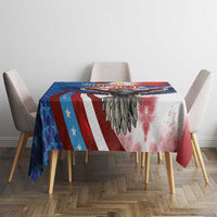Philippines and United States Semiquincentennial Tablecloth Eagle and National Flag Style