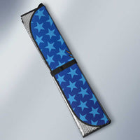 American Samoa and United States Semiquincentennial Auto Sun Shade Bald Eagle with National Flag Style LT03 - Polynesian Pride
