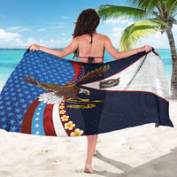American Samoa and United States Semiquincentennial Sarong Bald Eagle with National Flag Style