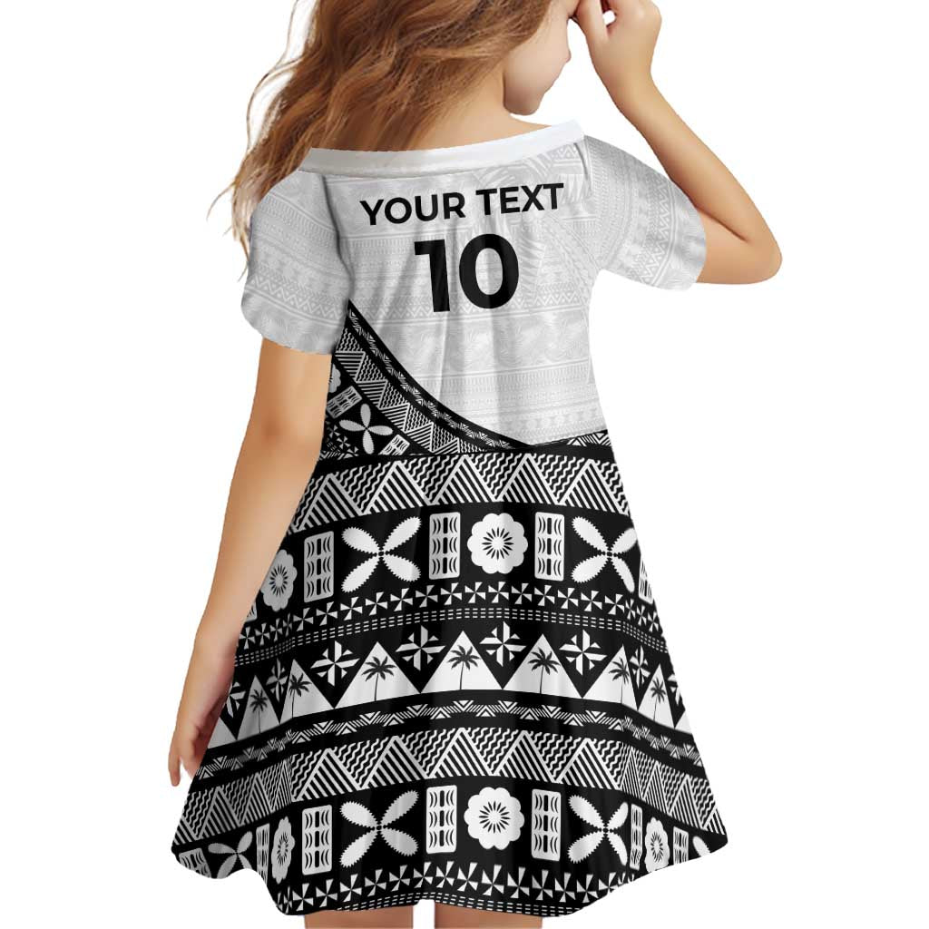 Custom Fijian Rugby Family Matching Tank Maxi Dress and Hawaiian Shirt Tapa Pattern and Palm Tree Tribal LT03 - Polynesian Pride
