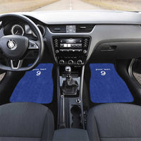 Custom Fijian Football Car Mats Tapa Pattern and Shark Tribal