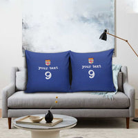 Custom Fijian Football Pillow Cover Tapa Pattern and Shark Tribal