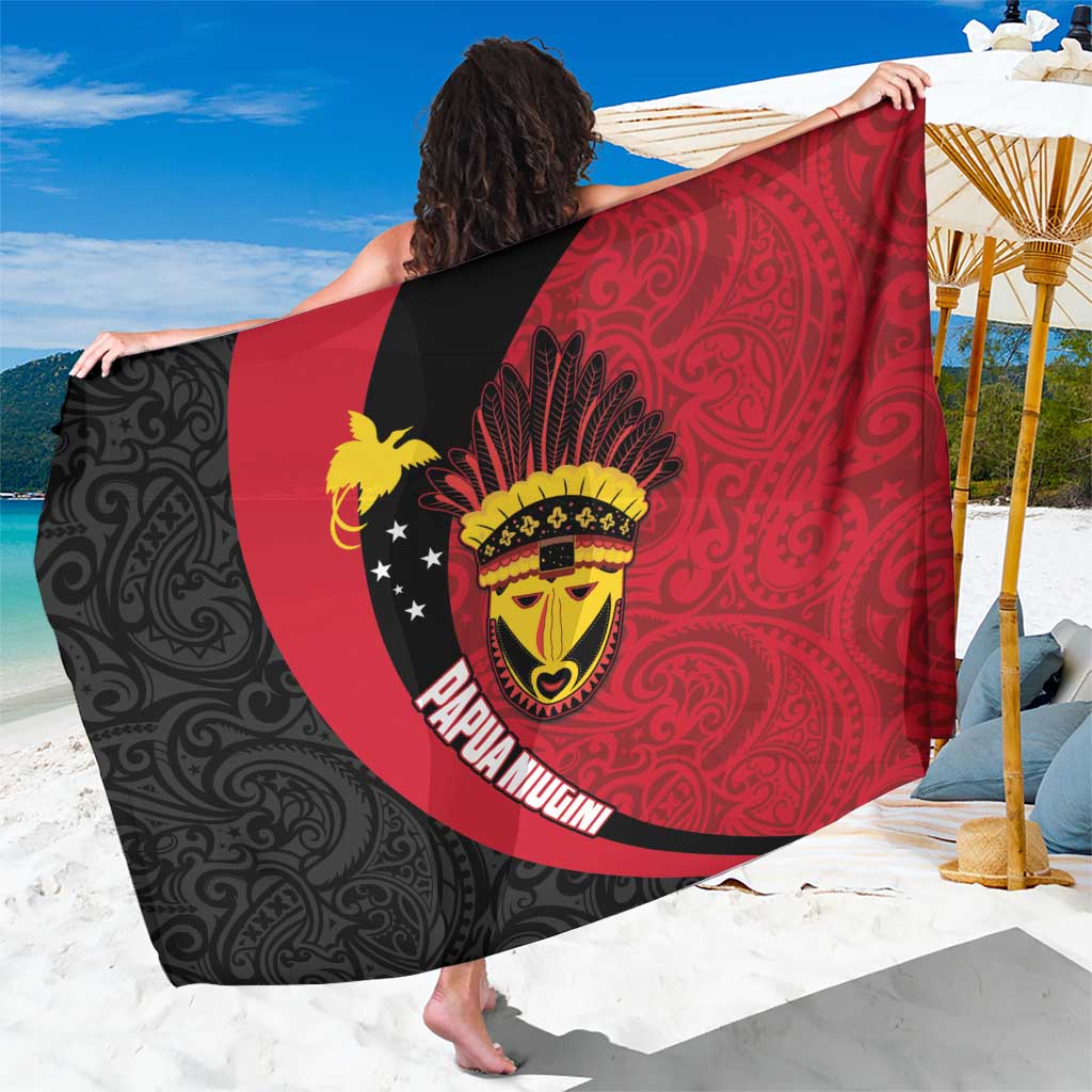 Papua New Guinea Mask Festival Sarong Papua Niugini Tribe Mask Melanesian Pattern