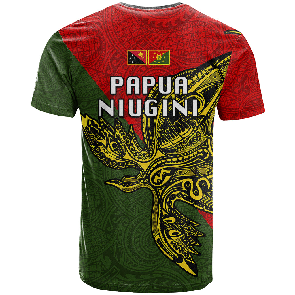 Papua New Guinea Eastern Highlands Province T Shirt PNG Birds Of Paradise Polynesian Arty Style LT03 - Polynesian Pride