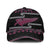 New Zealand Christmas Baseball Net Cap Meri Kirihimete Silver Fern Knit Style Pink Color - Polynesian Pride