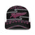 New Zealand Christmas Baseball Net Cap Meri Kirihimete Silver Fern Knit Style Pink Color - Polynesian Pride