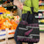 New Zealand Christmas Grocery Bag Meri Kirihimete Silver Fern Knit Style Pink Color - Polynesian Pride
