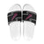 New Zealand Christmas Slide Sandals Meri Kirihimete Silver Fern Knit Style Pink Color - Polynesian Pride