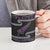 New Zealand Christmas Ceramic Mug Meri Kirihimete Silver Fern Knit Style Purple Color - Polynesian Pride