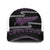 New Zealand Christmas Mesh Trucker Cap Meri Kirihimete Silver Fern Knit Style Purple Color - Polynesian Pride