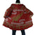 New Zealand Christmas Cloak Meri Kirihimete Silver Fern Knit Style Green Color - Polynesian Pride