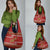 New Zealand Christmas Grocery Bag Meri Kirihimete Silver Fern Knit Style Green Color - Polynesian Pride