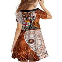 fiji-australia-rugby-kid-short-sleeve-dress-kangaroo-and-palm-tree-orange-tapa-pattern-mix-aboriginal