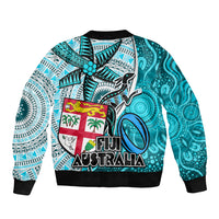 fiji-australia-rugby-sleeve-zip-bomber-jacket-kangaroo-and-palm-tree-blue-tapa-pattern-mix-aboriginal