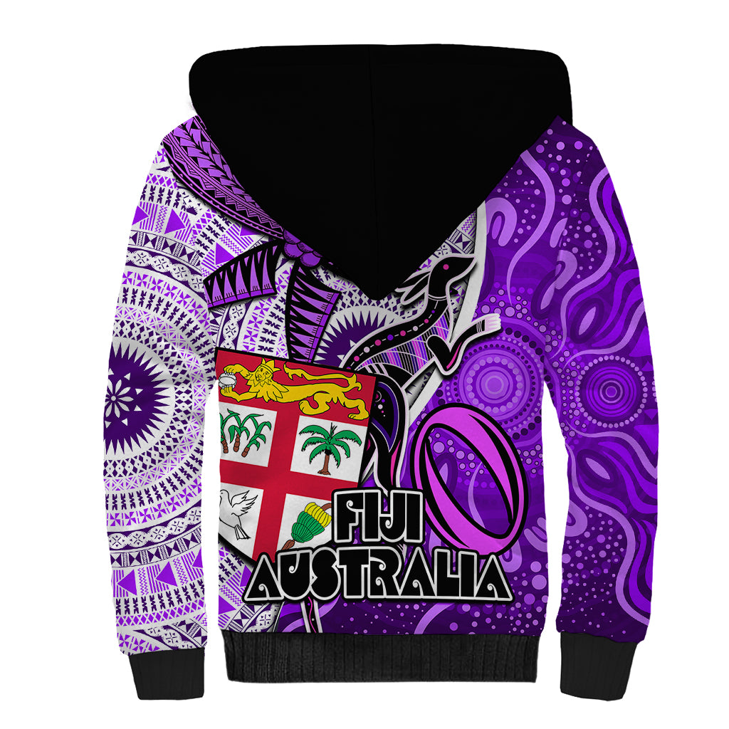 fiji-australia-rugby-sherpa-hoodie-kangaroo-and-palm-tree-purple-tapa-pattern-mix-aboriginal