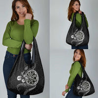 Personalised Niue Darts Masters Grocery Bag Tribal Hiapo Dartboard - Polynesian Pride