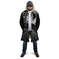 Personalised New Zealand Aotearoa Darts Masters Cloak Silver Fern and Maori Spirit - Polynesian Pride