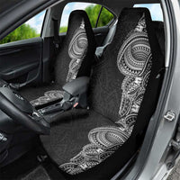 Traditional Polynesian Art Tattoos Car Seat Cover Black Color - Polynesian Pride
