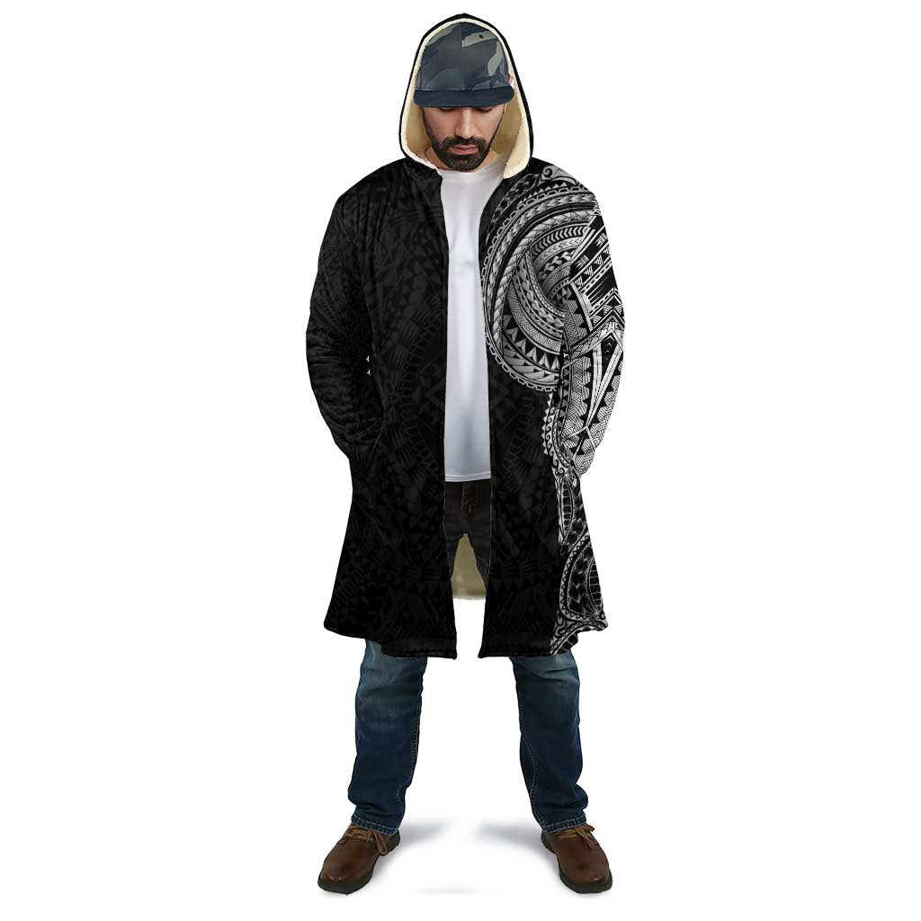 Traditional Polynesian Art Tattoos Cloak Black Color - Polynesian Pride