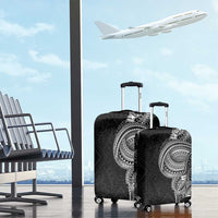 Traditional Polynesian Art Tattoos Luggage Cover Black Color - Polynesian Pride