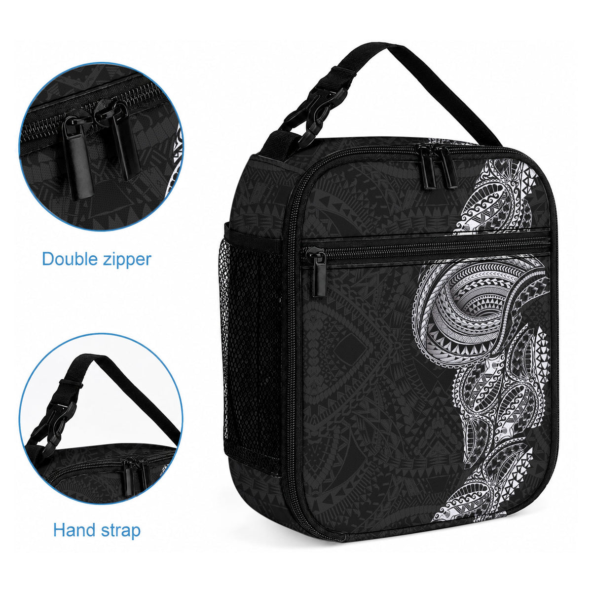 Traditional Polynesian Art Tattoos Lunch Bag LT03 - Polynesian Pride